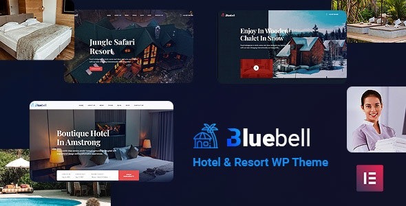 Bluebell Hotel & Resort WordPress Theme